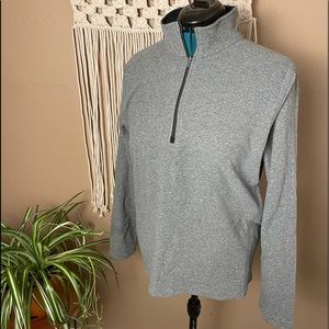 Land’s End 1/4 zip fleece sweater